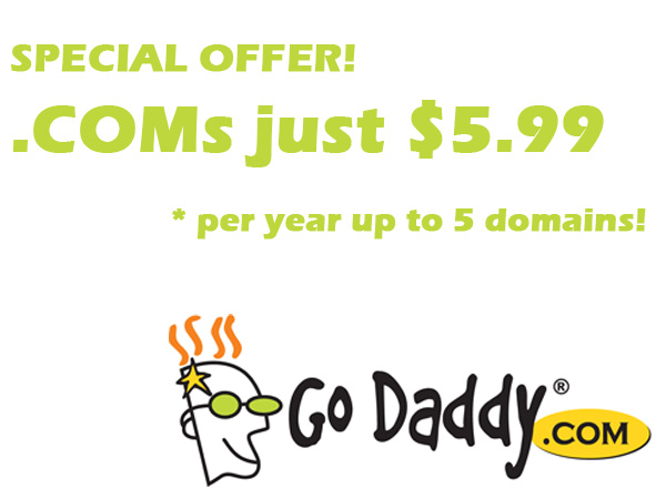 ส่วนลดจดโดเมน GoDaddy Coupon Code ใช้งานได้จริง คอนเฟิร์ม