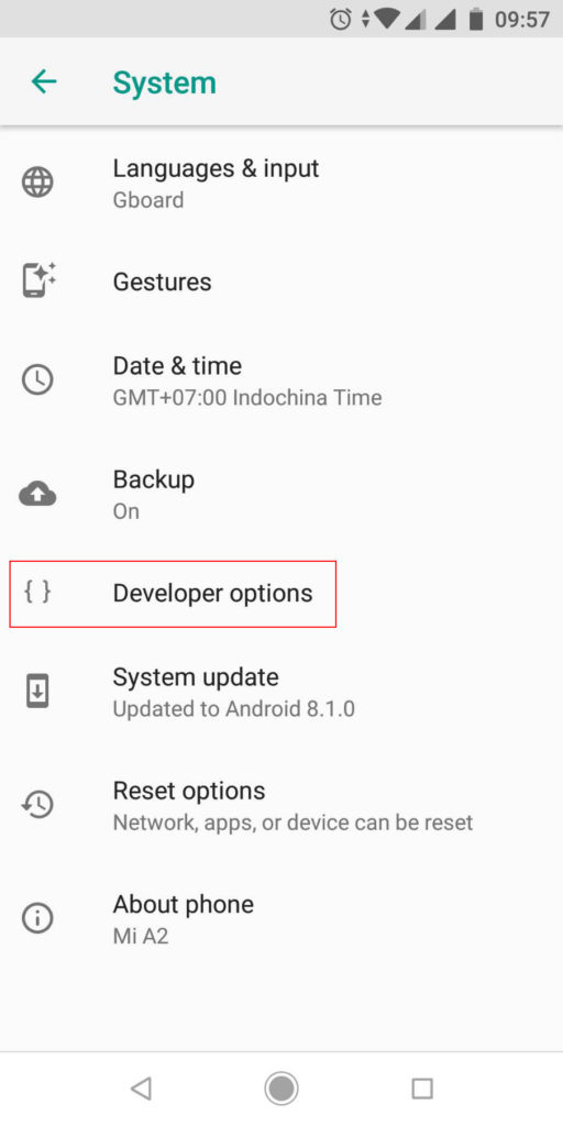 วิธีการเปิดโหมด Developer Options ใน Xiaomi